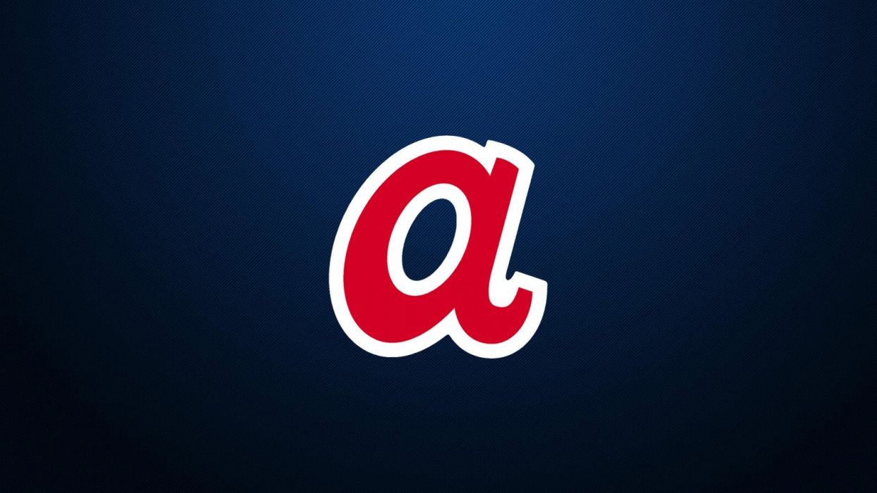 Blue Atlanta Braves Logo - Blue retro Atlanta Braves logos wallpaper | 1600x900 | 233804 ...