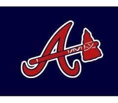 Blue Atlanta Braves Logo - Atlanta Braves logo. Sports Logos. Atlanta Braves, Atlanta braves