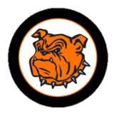 Orange and Black Bulldog Logo - Artesia High School (New Mexico)