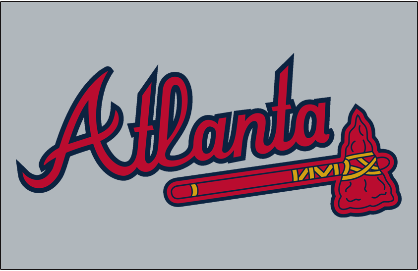 Blue Atlanta Braves Logo - Atlanta Braves Jersey Logo - National League (NL) - Chris Creamer's ...