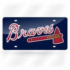 Blue Atlanta Braves Logo - Customize Atlanta Braves Logo Products by Auto Plates