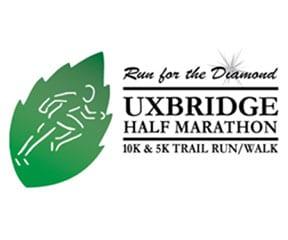 Diamond Run Logo - Uxbridge Half Marathon Run for the Diamond Race Reviews. Uxbridge