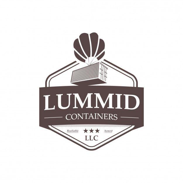 Vintage Professional Logo - Professional shipping containers vintage logo Vector