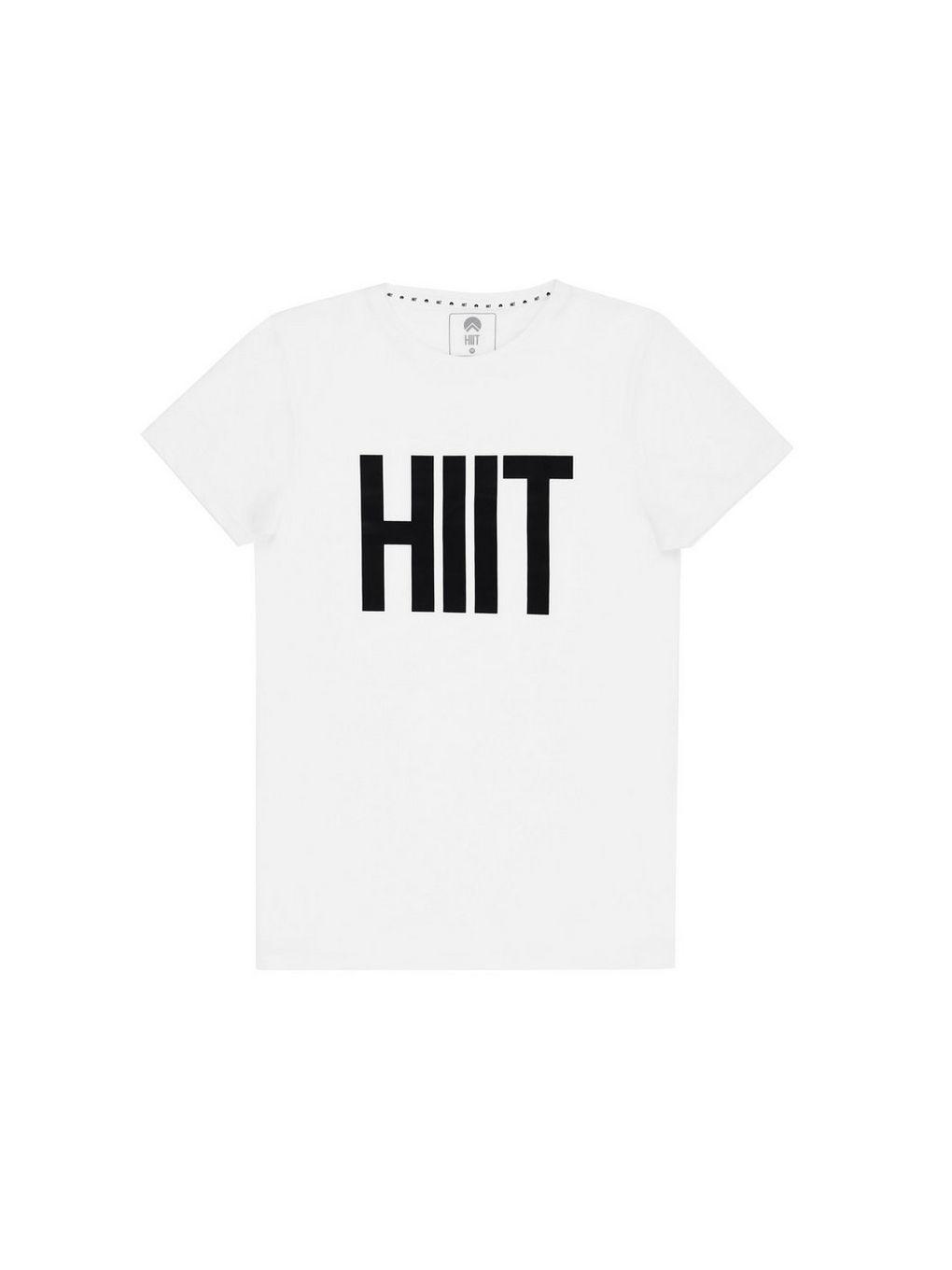 BR Clothing Logo - HIIT White Logo T Shirt Shirts & Vests