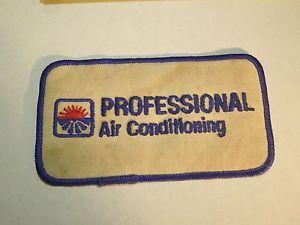 Vintage Professional Logo - Details about Vintage Professional Air Conditioning Sunrise Sunset Logo Iron On Patch