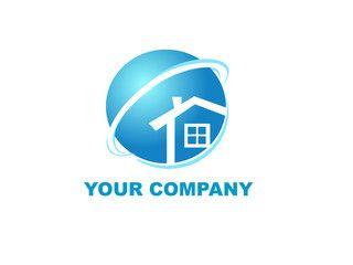 House and Globe Logo - Globe stock photos and royalty-free images, vectors and ...