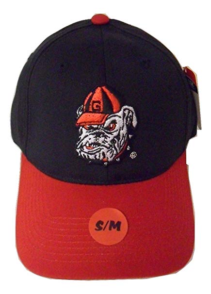 Orange and Black Bulldog Logo - Amazon.com : Georgia Bulldogs Structured Black/Red Cap Bulldog Head ...