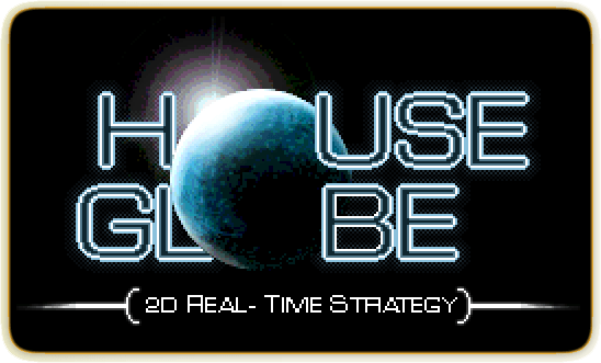 House and Globe Logo - Oxeye Game Studio » Artifact's House Globe