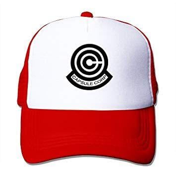 Z Sports Logo - Huseki Dragon Ball Z Capsule Corp Logo Fashion Cool Mesh Cap Hats