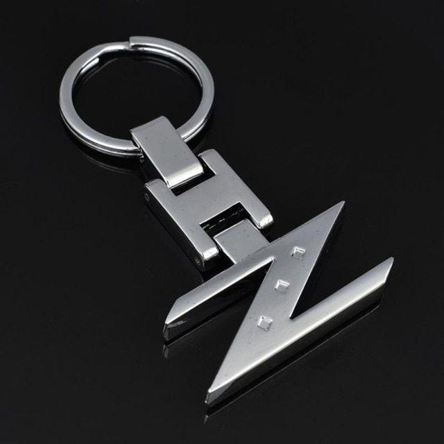 Z Sports Logo - High Class H Button Nissan Sports Car Z Series Car Logo Metal Key