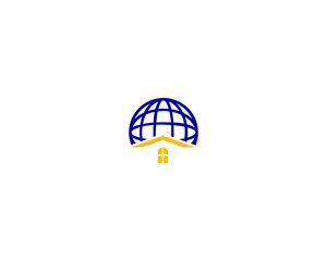 House and Globe Logo - Atlas Logo Photo, Royalty Free Image, Graphics, Vectors & Videos