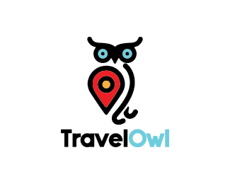 Travel Owl Logo - Travel Owl Designed by SimplePixelSL | BrandCrowd