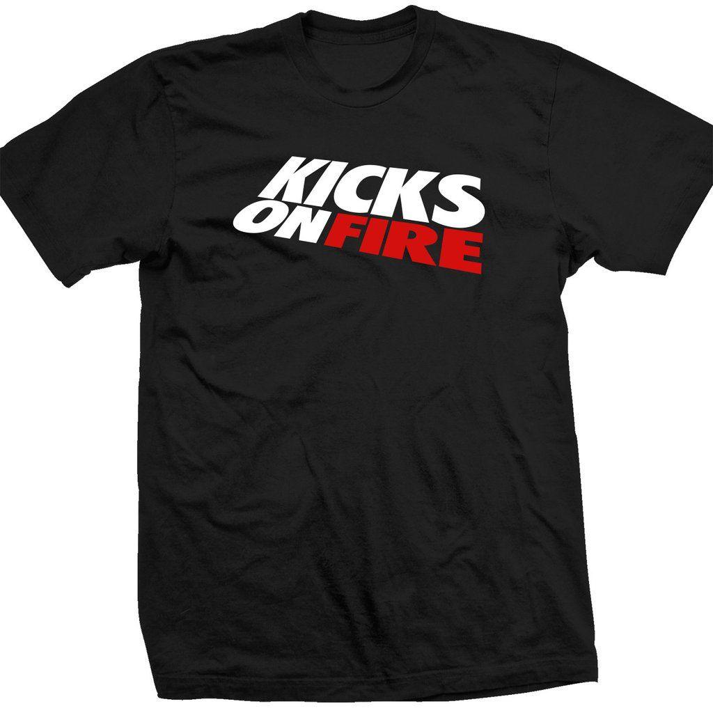 Kicks On Fire Logo - KicksOnFire T-Shirt - Black (Limited Offer) – KicksOnFire.com