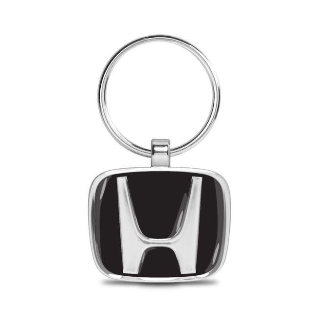 Honda H Logo - Honda H Logo Metal Key Chain Keychain Accord Pilot Cr-v Civic Hr-v ...
