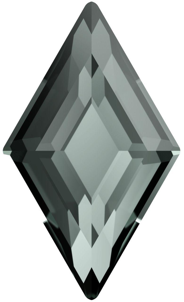 Black Diamond Shape Logo - Black Diamond F.6x3.9mm Swarovski Diamond Shape Flat Back