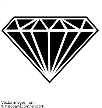 Black Diamond Shape Logo - Download : Black Diamond