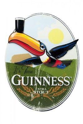 Guinness Toucan Logo - Guinness Toucan Oval Resin Sign Wall Art Irish Ireland Extra Stout