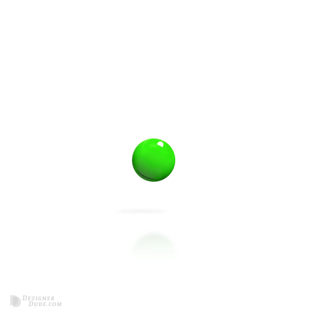 8 Green Ball Logo - Logo DezignerDude - DezignerDude® - Illustrator & Digital Entrepreneur