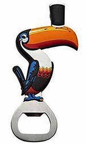 Guinness Toucan Logo - Guinness Toucan PVC Bottle Opener / Fridge Magnet: Amazon.co.uk