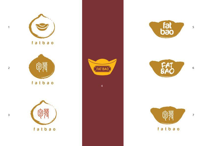 Bao Logo - Coconut Creative Solutions Fat Bao : Corporate Identity & Collaterals