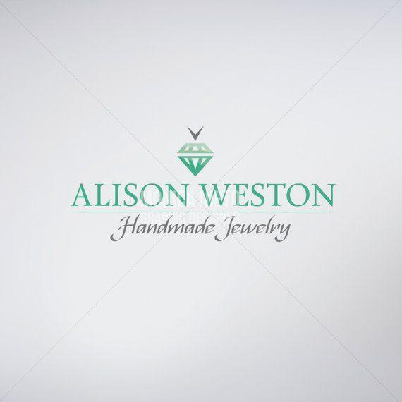 Custom Jewelry Logo - Custom Jewelry Shop Logo Design/ handmade Jewelry / Jewelry