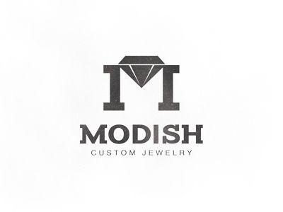 Custom Jewelry Logo - Modish Custom Jewelry by Justin Baker | Dribbble | Dribbble
