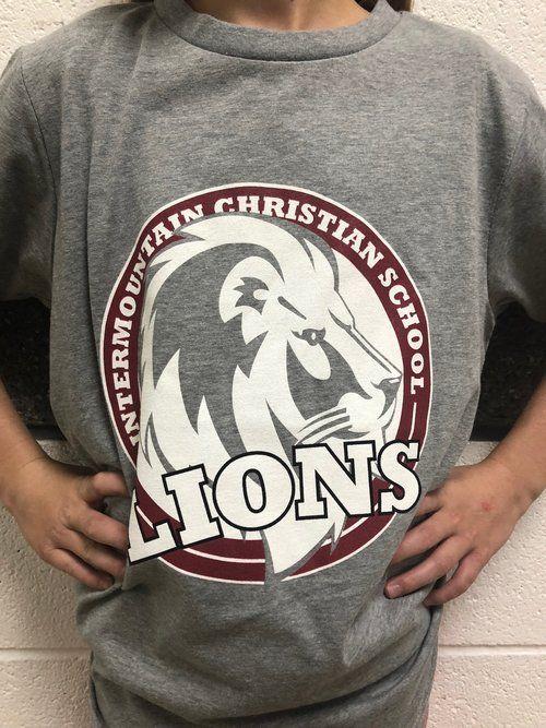 Circle Lion Logo - Kids Circle Lion Logo T-Shirt