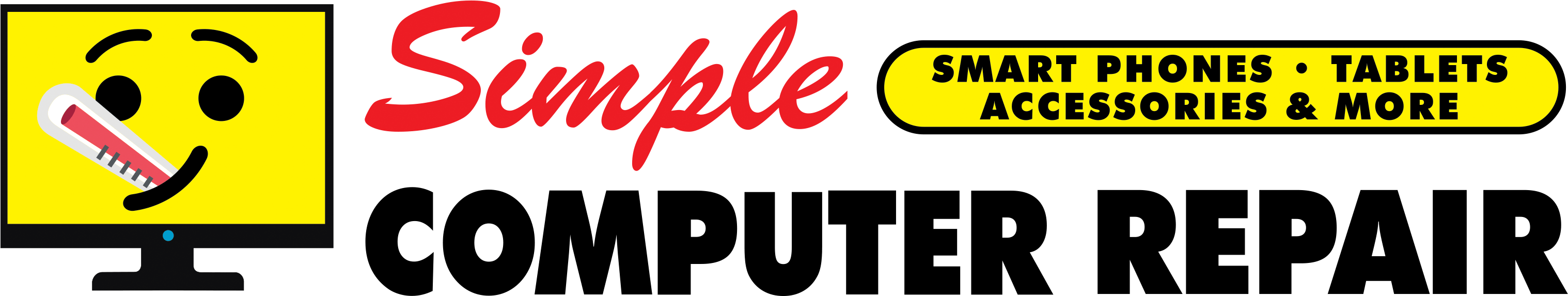 Simple Computer Logo - Monument Store - Computer Repair