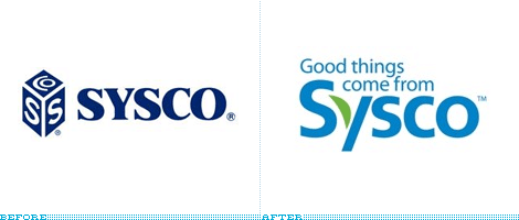 Sysco Logo - Brand New: A Leaf Grows on the Road