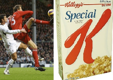 Special K Logo - Shit Lookalikes: Peter Crouch and the logo of Special K breakfast ...