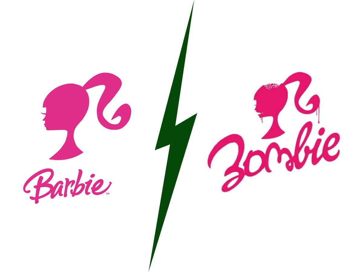 Barbie 2017 Logo - amazing logo transformations for Halloween. GB Logo Design