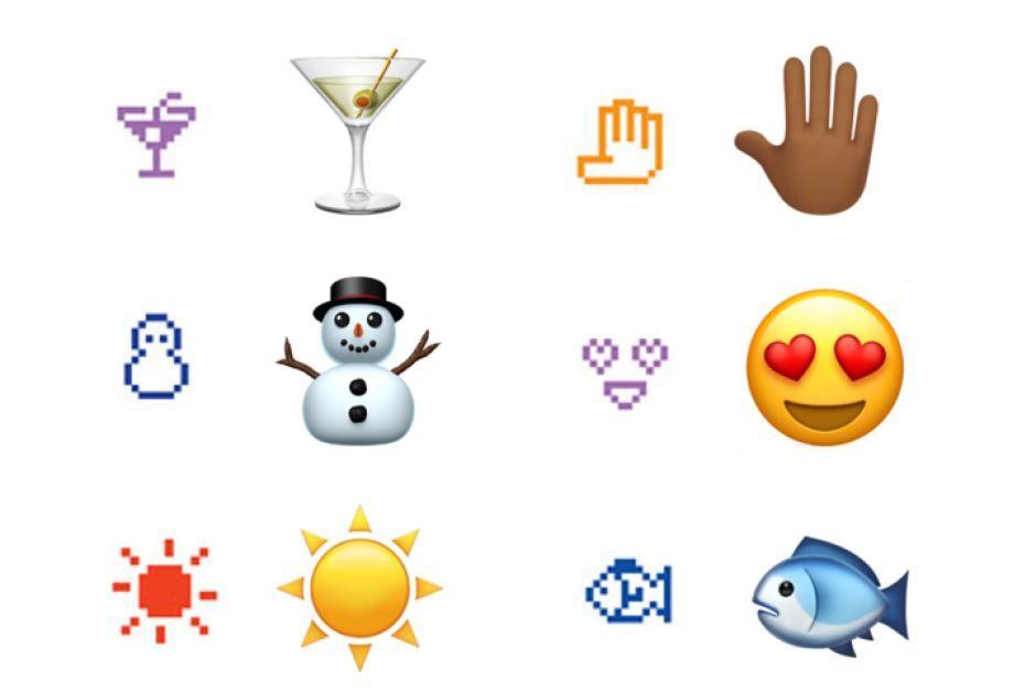 Emoji Hand Logo - Old emojis vs new emojis, - ABC News (Australian Broadcasting ...