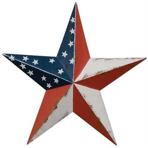 Cool Red White and Blue Star Logo - NEW 12