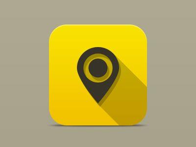 Ask App Logo - Location App Icon by Ask Designs 