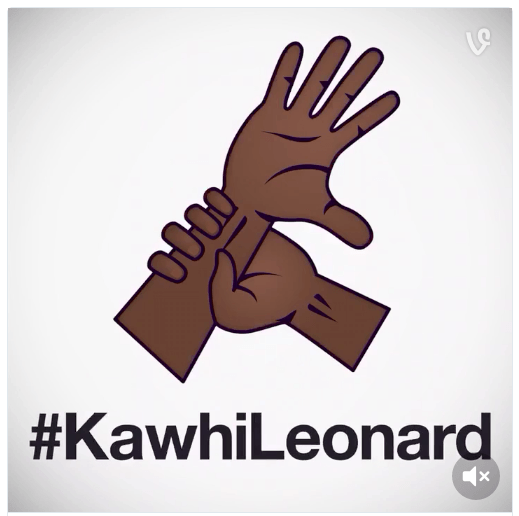 Emoji Hand Logo - NBA Creates Custom Emojis for Kawhi Leonard and LaMarcus Aldridge ...