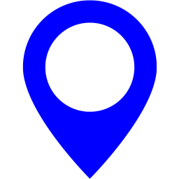 Blue Map Logo - Blue map marker 2 icon blue map icons