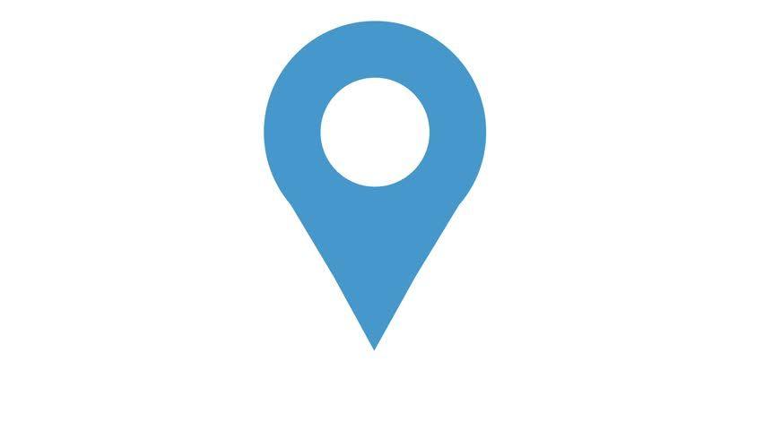 Blue Map Logo - Free Point Of Interest Icon 269680. Download Point Of Interest Icon