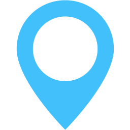 Blue Map Logo - Caribbean blue map marker 2 icon caribbean blue map icons