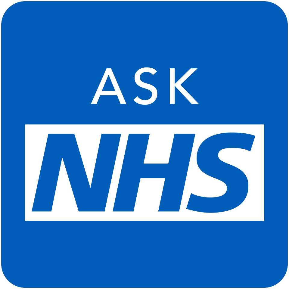 Ask App Logo - Ask NHS powered