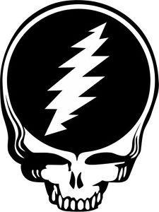 Steal Your Face Logo - Steal your Face, Jerry Garcia Window Decal - Grateful Dead - Various ...