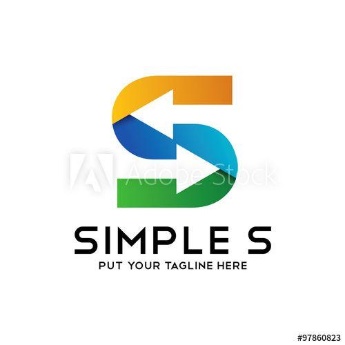 Simple Arrow Logo - Simple S Arrow logo icon - Buy this stock vector and explore similar ...