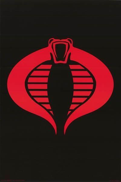 Cobra Commander Logo - GI Joe Cobra Logo Poster 24x36 | Art | Gi joe cobra, Gi joe, Cobra ...