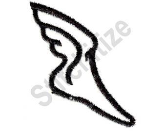 Mercury Winged Foot Logo - Winged foot | Etsy