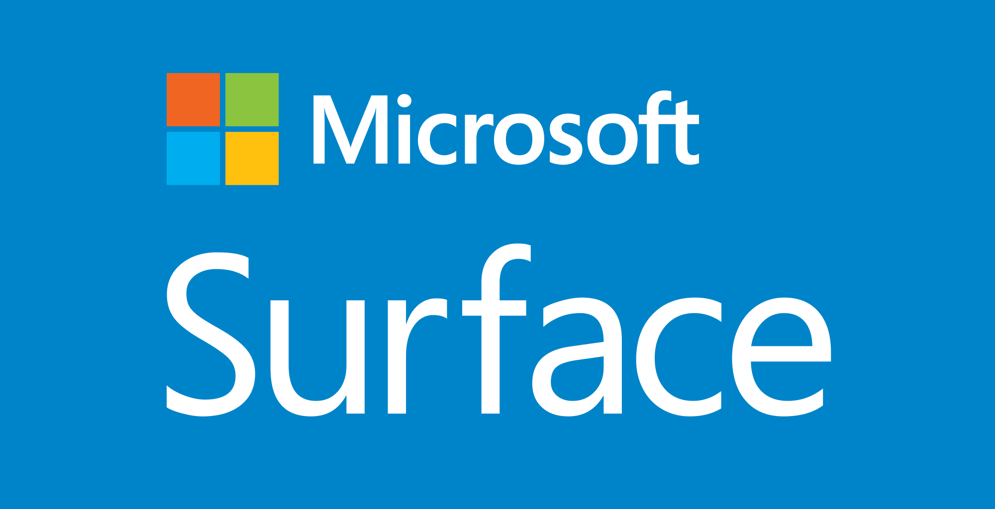 Surface Blue Logo - Microsoft Surface logo 2015.svg