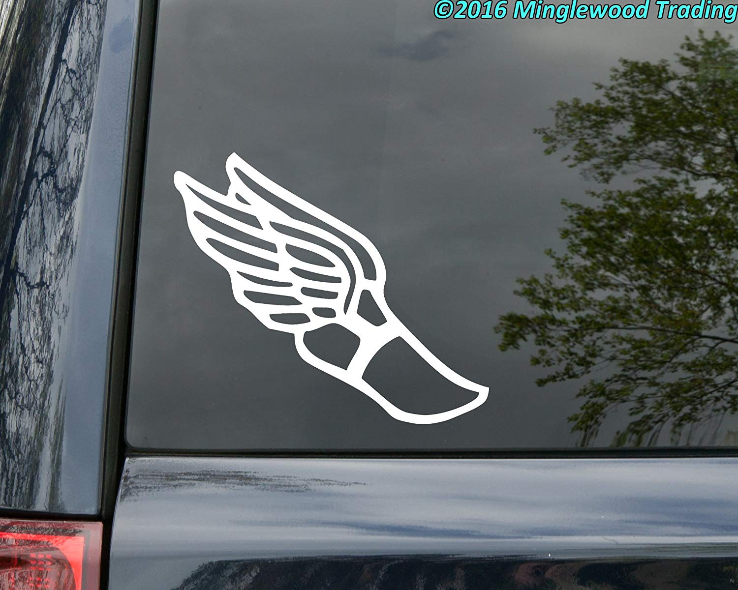 Mercury Winged Foot Logo - Amazon.com: Winged Foot custom vinyl decal sticker 5