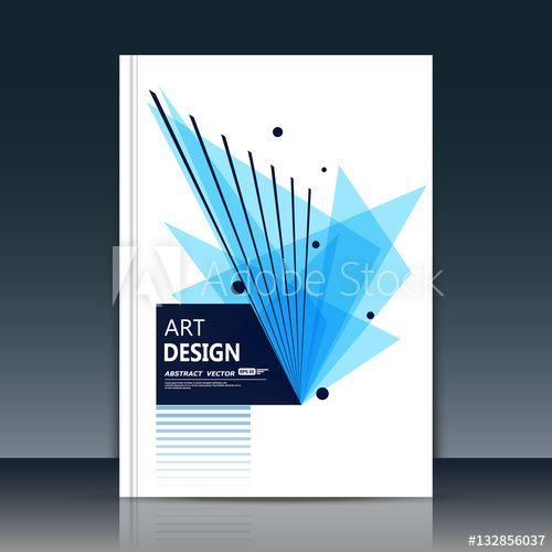 Surface Blue Logo - Abstract composition. Text frame surface. Brochure cover vector