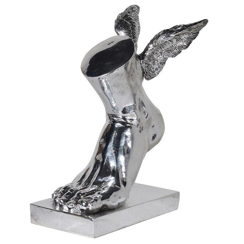 Mercury Winged Foot Logo - silver hermes mercury winged foot messenger statue PurpleSunrise.com