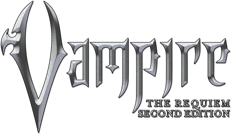 Small Vampire Logo - Dhampir [Vampire: The Requiem]