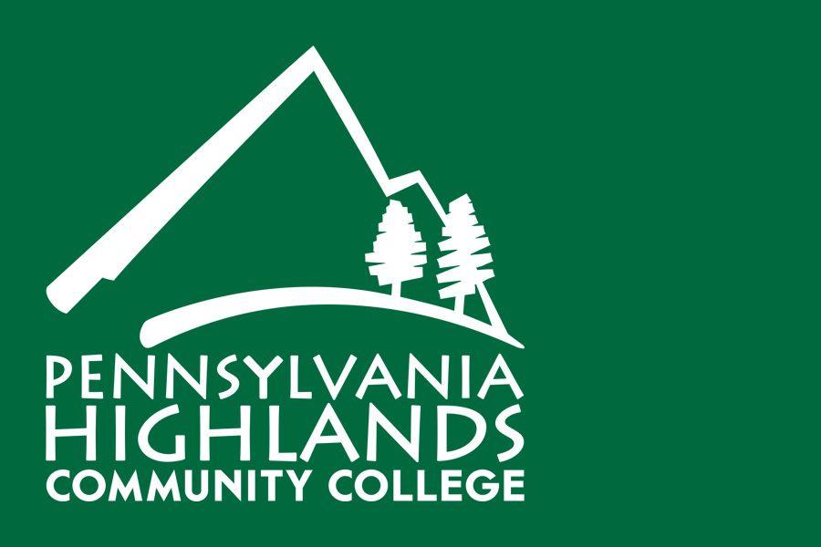 White and Green Block Logo - Logo | Pennsylvania Highlands Community College