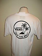 Vans Palm Tree Logo - VANS Mens OTW Mosaic Palm Tree Logo SS T Shirt Size Large Black Ship